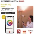 Chytrá žárovka GoSmart LED E27 9W 230V ZigBee RGB stmívatelná