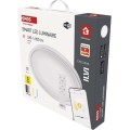 Stropní chytré LED svítidlo GoSmart 30W Wi-Fi teplá bílá/studená bílá