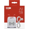 Prodlužovací kabel Daca se 2 zásuvkami 2 m Schuko bílý