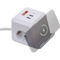 Prodlužovací kabel Daca se 2 zásuvkami 2 m Schuko bílý