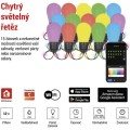 Světelný LED řetěz GoSmart 150 cm vícebarevný