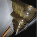 Vánoční LED světelný řetěz s časovačem Spirit 800 cm studený bílý