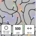 Vánoční LED světelný řetěz s časovačem Spirit 5000 cm vícebarevný