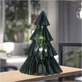 Vánoční LED světelná dekorace Sincere 30 cm zelená