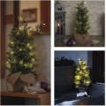 Vánoční světelný LED stromeček Skyla 50 cm zelený/teplý bílý