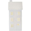 Vánoční světelná LED dekorace House 16 cm bílá