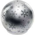 Vánoční světelná LED dekorace Sanchez 12 cm stříbrná