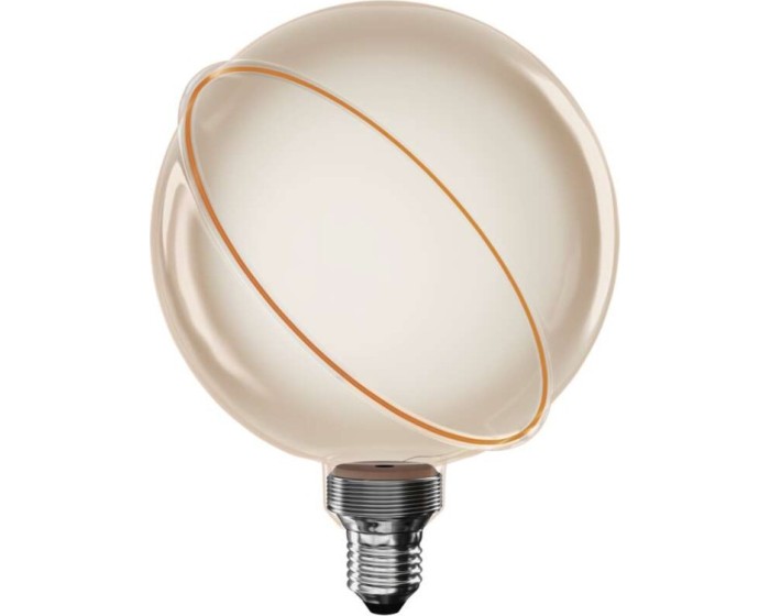 LED žárovka DECO FLAME G130SRA teplá bílá