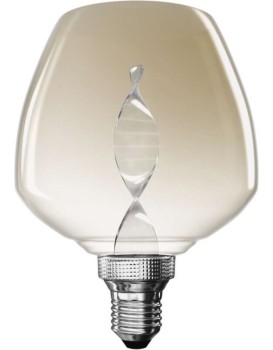 LED žárovka DECO FLAME S123 I teplá bílá
