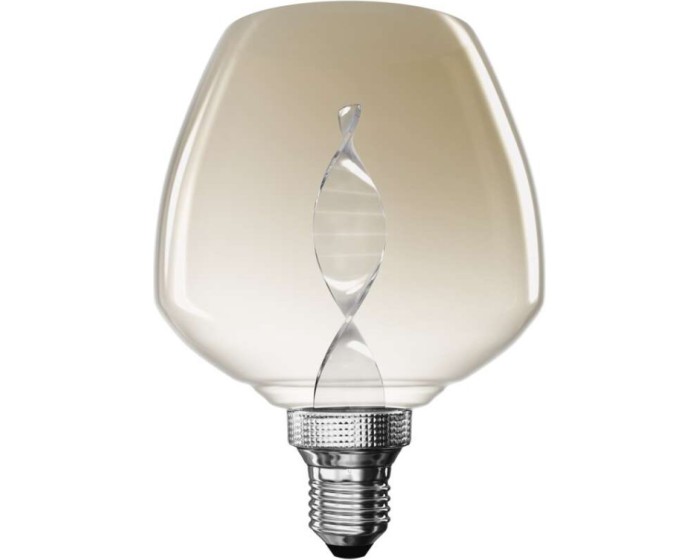 LED žárovka DECO FLAME S123 I teplá bílá