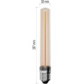 LED žárovka DECO FLAME T30 teplá bílá