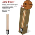 LED žárovka DECO FLAME T30 teplá bílá