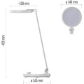 Stolní LED lampa CHARLES bílá