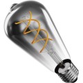 LED žárovka DECO SMOKED ST64 teplá bílá
