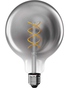 LED žárovka DECO SMOKED G125 teplá bílá