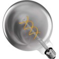 LED žárovka DECO SMOKED G125 teplá bílá