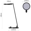 Stolní LED lampa CHARLES černá