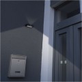 Solární LED svítidlo BRIXO I s pohybovým čidlem, černé, neutrální bílá