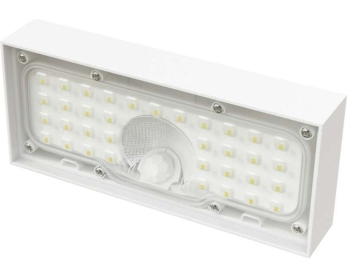 Solární LED svítidlo BRIXO II s pohybovým čidlem bílé/neutrální bílá