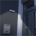 Solární LED svítidlo BRIXO II s pohybovým čidlem bílé/neutrální bílá