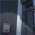 Solární LED svítidlo BRIXO II s pohybovým čidlem černé/neutrální bílá