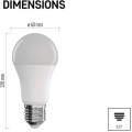 Chytrá žárovka GoSmart LED E27 9W 230V Wi-Fi RGB stmívatelná