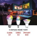 Chytrá žárovka GoSmart LED E27 11W 230V Wi-Fi RGB stmívatelná