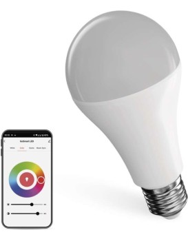 Chytrá žárovka GoSmart LED E27 14W 230V Wi-Fi RGB stmívatelná