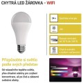 Chytrá žárovka GoSmart LED E27 14W 230V Wi-Fi RGB stmívatelná