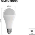 Chytrá žárovka GoSmart LED E27 14W 230V Wi-Fi RGB stmívatelná