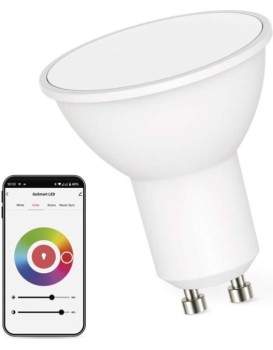 Chytrá LED žárovka GoSmart MR16/GU10 4,8W 230V ZigBee RGB stmívatelná