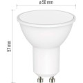 Chytrá LED žárovka GoSmart MR16/GU10 4,8W 230V ZigBee RGB stmívatelná