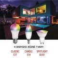 Chytrá LED žárovka GoSmart MR16/GU10 4,8W 230V ZigBee RGB stmívatelná