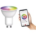 Chytrá LED žárovka GoSmart MR16/GU10 4,8W 230V ZigBee RGB stmívatelná
