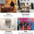 Chytrá LED žárovka GoSmart E14 4,8W 230V ZigBee RGB stmívatelná