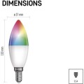 Chytrá LED žárovka GoSmart E14 4,8W 230V ZigBee RGB stmívatelná