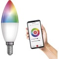 Chytrá LED žárovka GoSmart E14 4,8W 230V ZigBee RGB stmívatelná