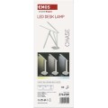 Stolní LED lampa Chase bílá