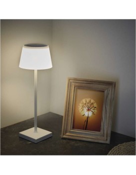 Stolní LED lampa KATIE bílá