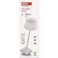 Stolní LED lampa KATIE bílá