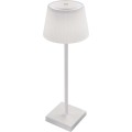 Stolní LED lampa KATIE bílá
