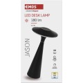 Nabíjecí stolní LED lampa Jason černá