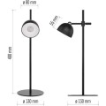 Nabíjecí stolní LED lampa Sophie černá
