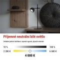 Nabíjecí stolní LED lampa Sophie černá