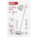 Nabíjecí stolní LED lampa Sophie bílá