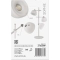 Nabíjecí stolní LED lampa Sophie bílá