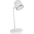 Nabíjecí stolní LED lampa Abbie bílá