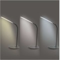 Stolní LED lampa Oscar s bezdrátovým nabíjením černá