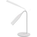 Stolní LED lampa Oscar s bezdrátovým nabíjením bílá