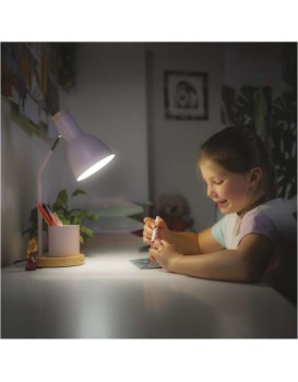 Stolní lampa Poppy růžová